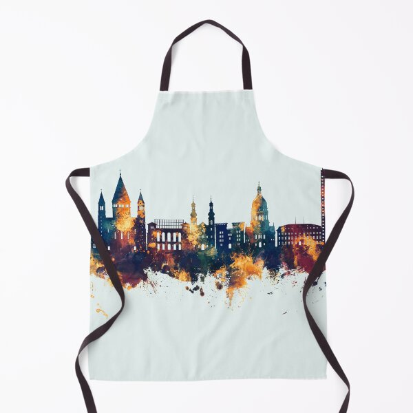 Item preview, Mainz Germany Skyline designed and sold by ArtPrints.