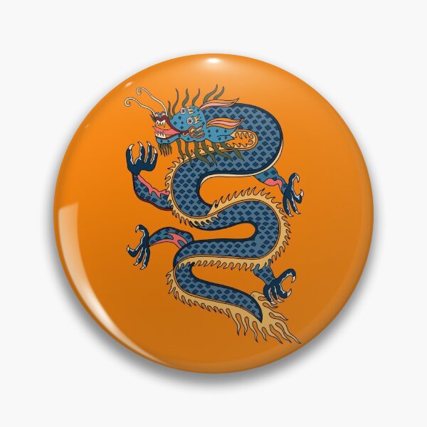 Item preview, TIBETAN DRAGON RUG-orange designed and sold by BEATRIZ ABAITUA.