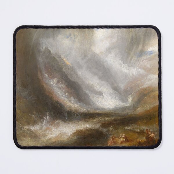 Item preview, William Turner - Valley of Aosta, Snowstorm, Avalanche and Thunderstorm designed and sold by ArtExpression.