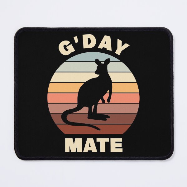 Item preview, G'DAY MATE Cute Kangaroo Says Hi designed and sold by TashaVector.