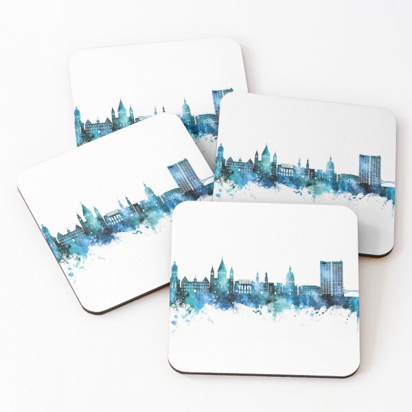 Item preview, Mainz Germany Skyline designed and sold by ArtPrints.