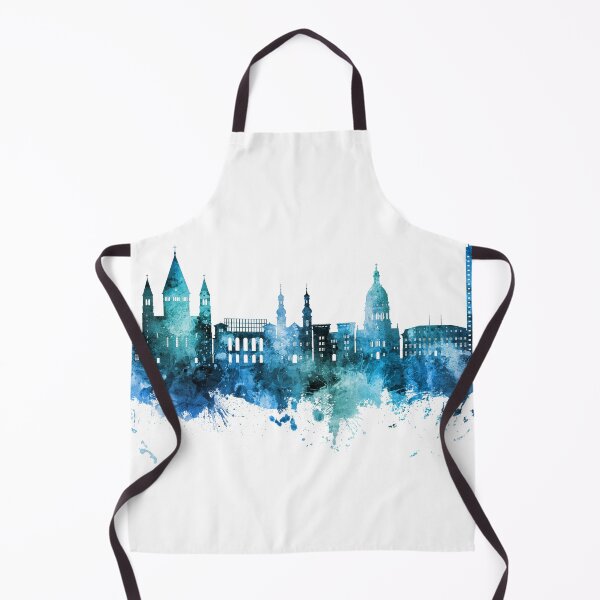 Item preview, Mainz Germany Skyline designed and sold by ArtPrints.