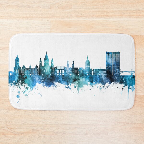 Item preview, Mainz Germany Skyline designed and sold by ArtPrints.