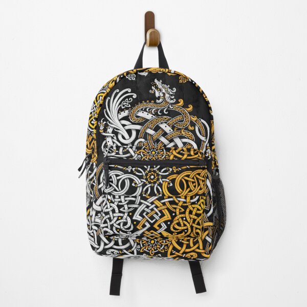 Item preview, Viking style Dragon - Gold Black designed and sold by Abysm Internal.