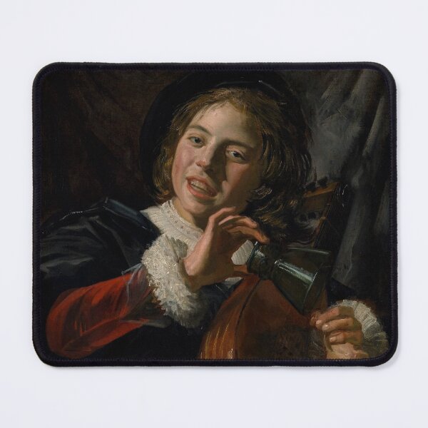 Item preview, Frans Hals - Lute Playing Boy designed and sold by ArtExpression.