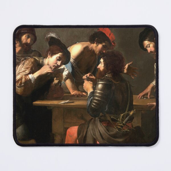 Item preview, Valentin de Boulogne - Soldiers playing Cards and Dice designed and sold by ArtExpression.