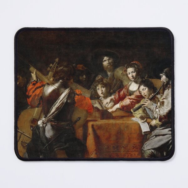 Item preview, Valentin de Boulogne - The Concert designed and sold by ArtExpression.