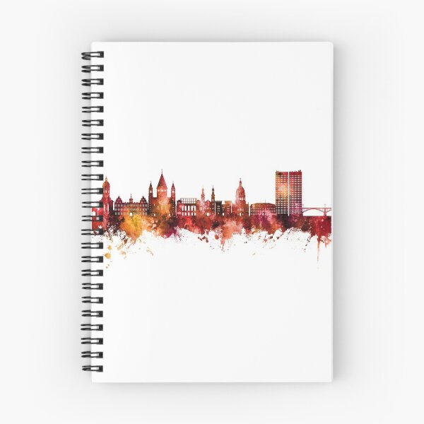 Item preview, Mainz Germany Skyline designed and sold by ArtPrints.