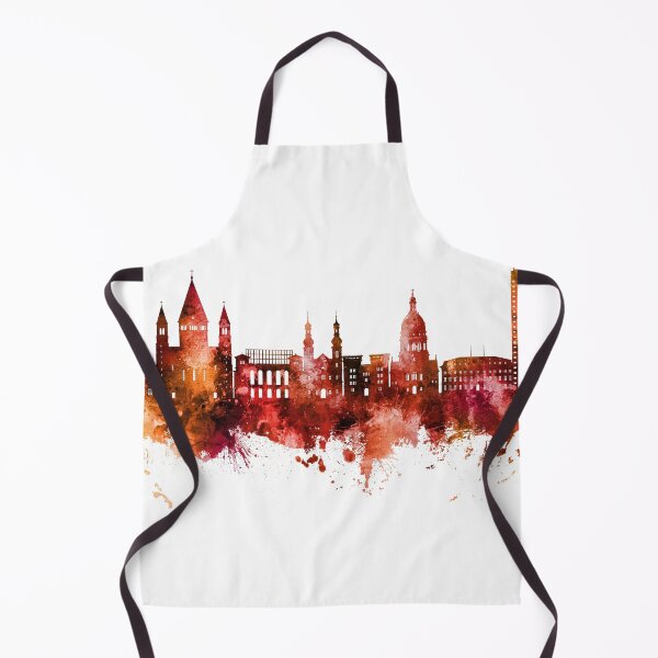 Item preview, Mainz Germany Skyline designed and sold by ArtPrints.