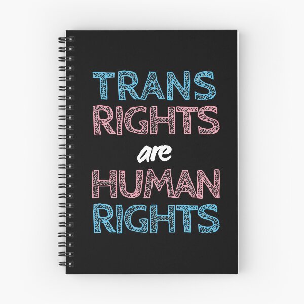 Item preview, Trans Rights Are Human Rights. Transgender Pride designed and sold by Subtle Pride Shop.