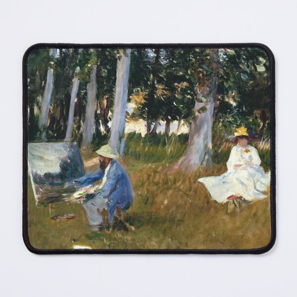 Item preview, Claude Monet by the Edge of a Wood by John Singer Sargent designed and sold by ArtExpression.