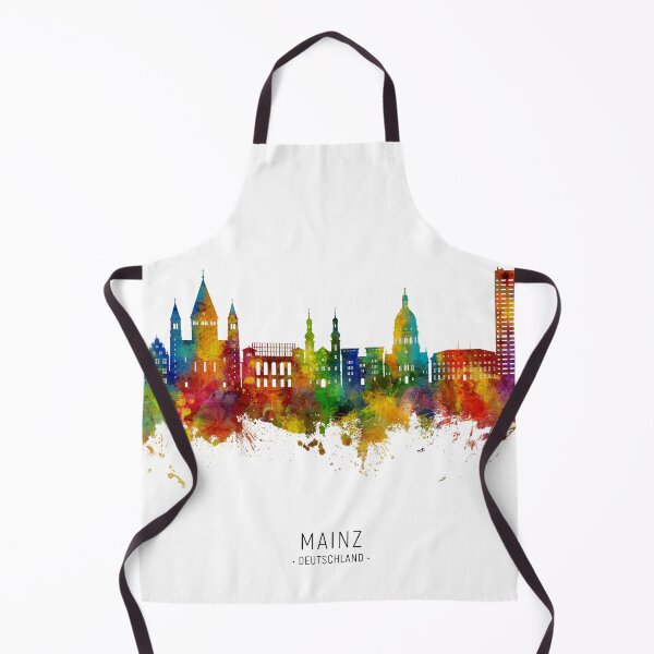 Item preview, Mainz Germany Skyline designed and sold by ArtPrints.