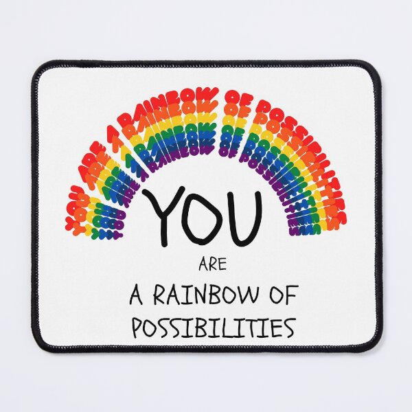 Item preview, YOU ARE A RAINBOW OF POSSIBILITIES designed and sold by LaBelleMaison.