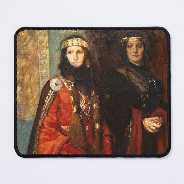 Item preview, King Lear: Goneril and Regan, Act I, Scene I by Edwin Austin Abbey designed and sold by ArtExpression.