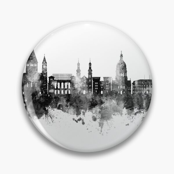 Item preview, Mainz Germany Skyline designed and sold by ArtPrints.
