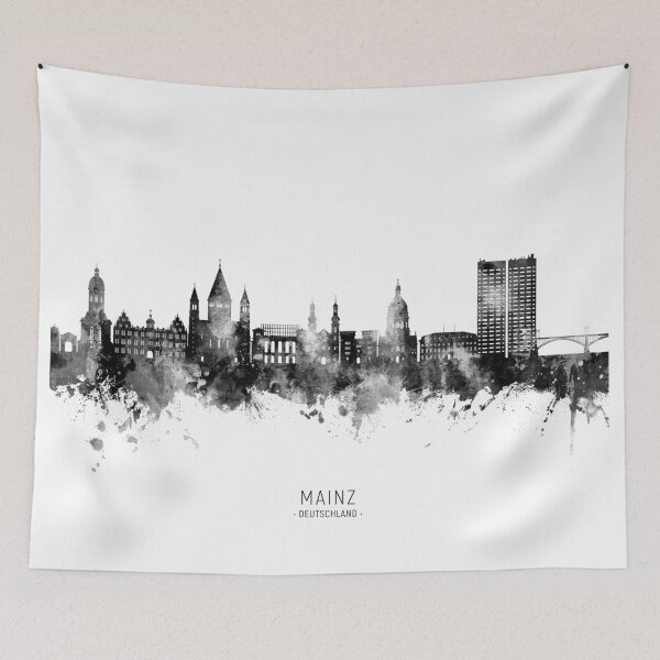 Item preview, Mainz Germany Skyline designed and sold by ArtPrints.