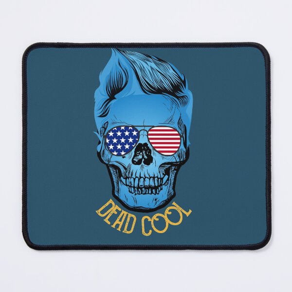 Item preview, True Blue Dead Cool American patriot Skull- Airsoft by Design designed and sold by AirsoftBD.