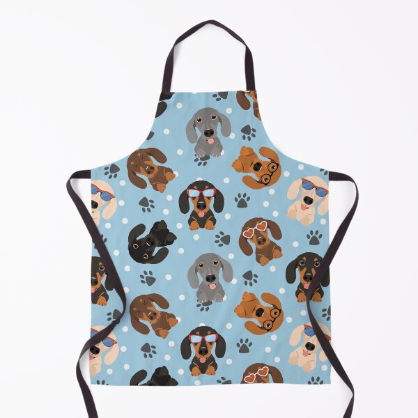 Item preview, Happy Dachshund Sausage Dogs designed and sold by Lulupainting.