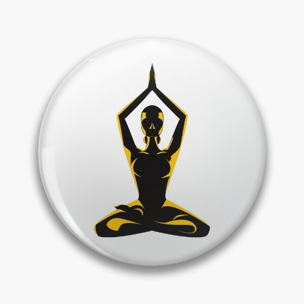 Item preview, Gold yoga meditation designed and sold by Seoul26.