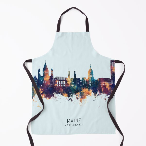 Item preview, Mainz Germany Skyline designed and sold by ArtPrints.