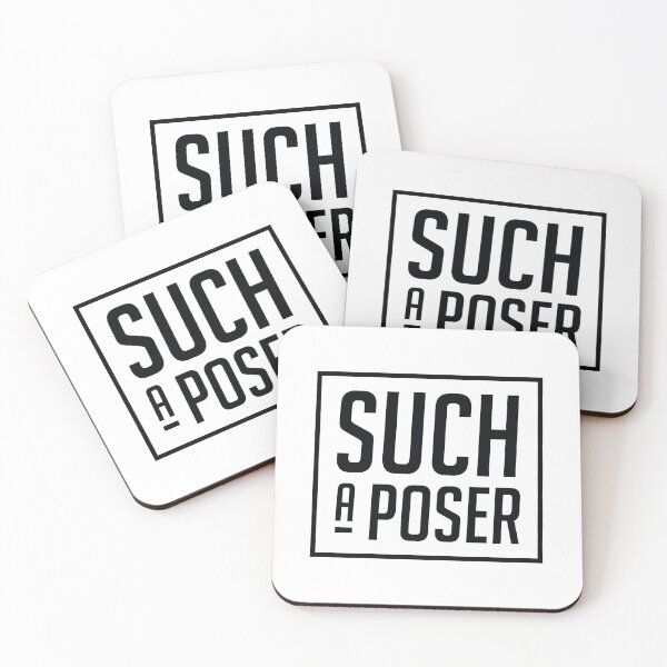 Item preview, Such a Poser (Black) designed and sold by FilipeFerreira.