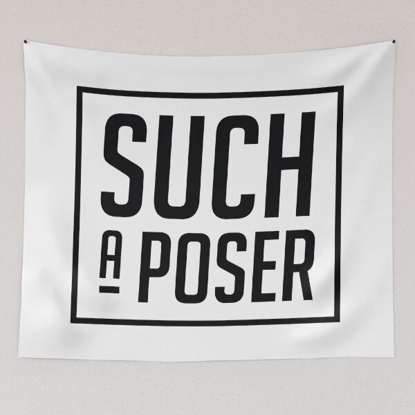 Item preview, Such a Poser (Black) designed and sold by FilipeFerreira.