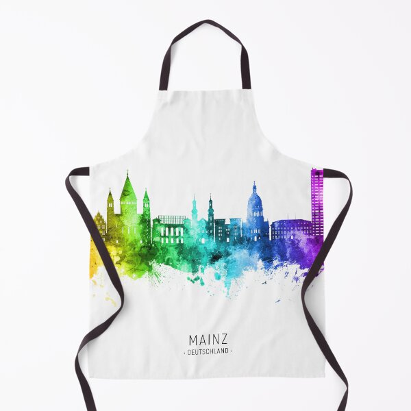 Item preview, Mainz Germany Skyline designed and sold by ArtPrints.