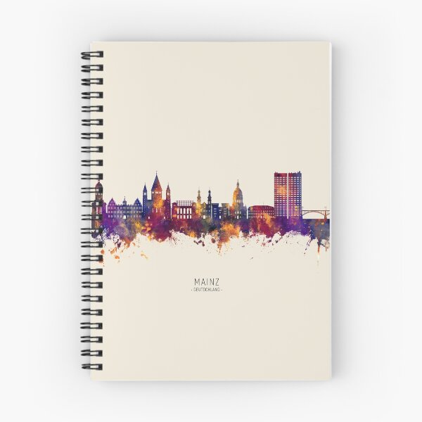 Item preview, Mainz Germany Skyline designed and sold by ArtPrints.