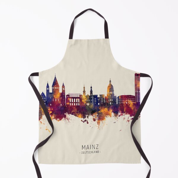 Item preview, Mainz Germany Skyline designed and sold by ArtPrints.