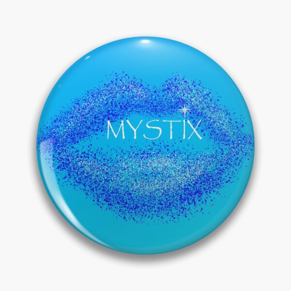 Item preview, Kiss Mystix brand teal design designed and sold by MystixJack.