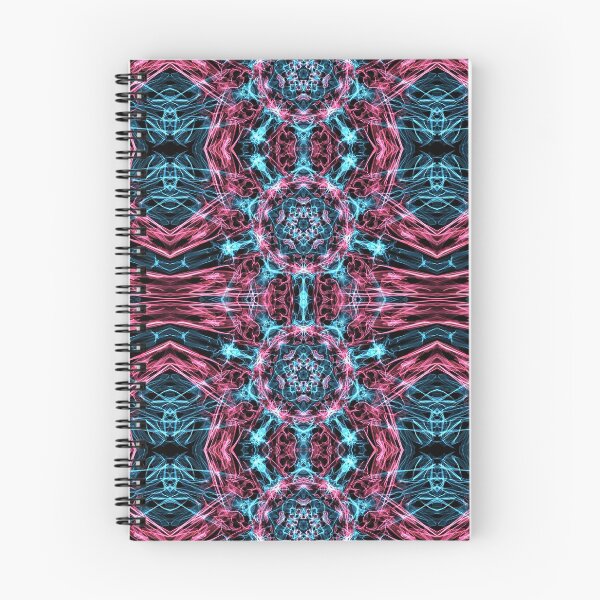 Item preview, Liquid Light Series #90 ~ Red and Blue Abstract Fractal Pattern designed and sold by Ascension Vibrations.