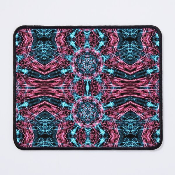 Item preview, Liquid Light Series #90 ~ Red and Blue Abstract Fractal Pattern designed and sold by Ascension Vibrations.