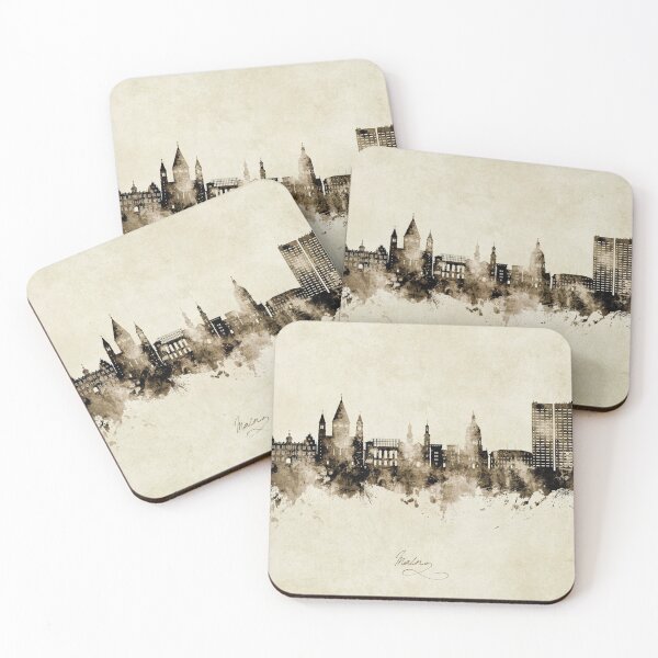 Item preview, Mainz Germany Skyline designed and sold by ArtPrints.