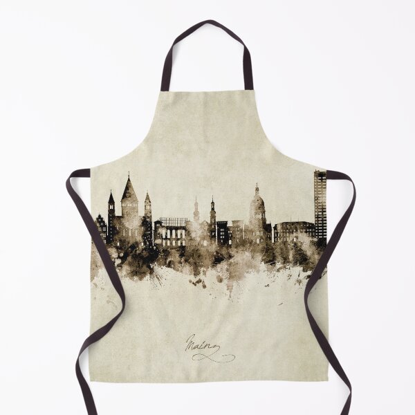 Item preview, Mainz Germany Skyline designed and sold by ArtPrints.
