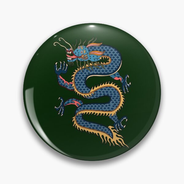 Item preview, TIBETAN DRAGON RUG-green designed and sold by BEATRIZ ABAITUA.
