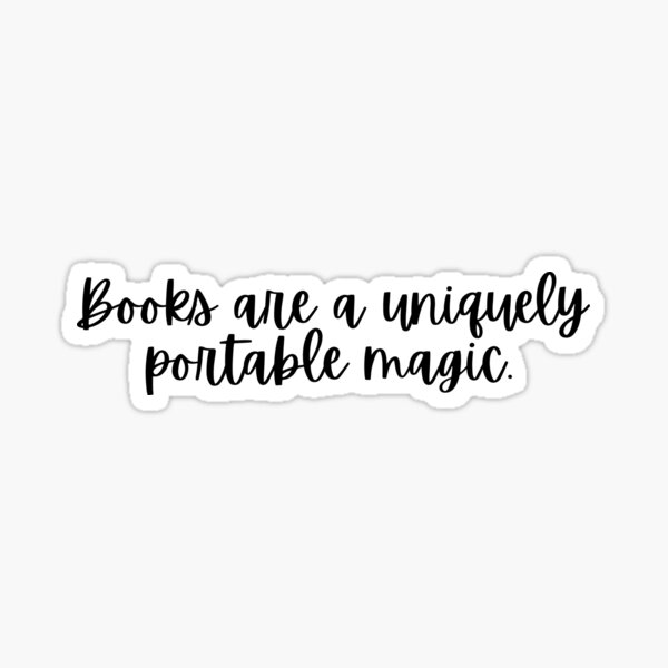 Item preview, Bücher sind magisch designed and sold by lovehaleyxo.