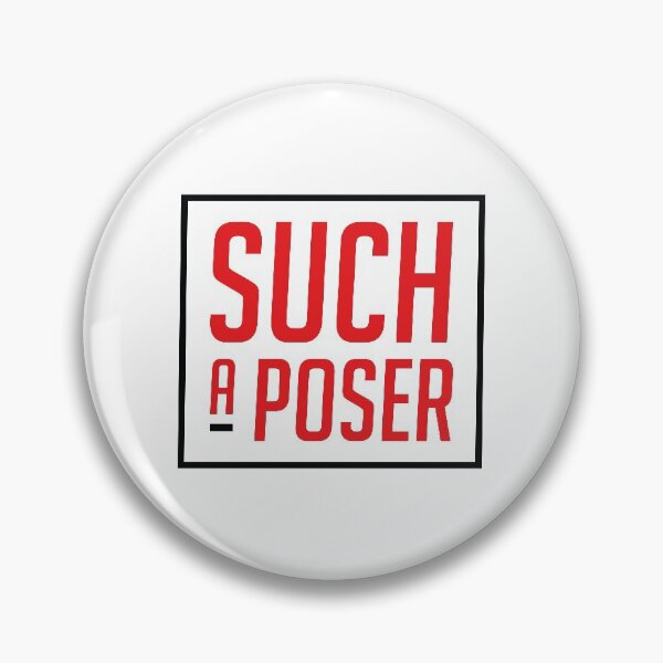 Item preview, Such a Poser (Black and Red) designed and sold by FilipeFerreira.