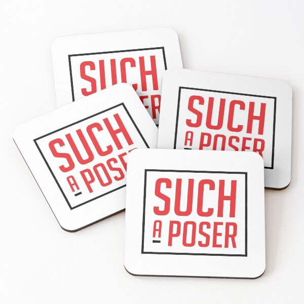 Item preview, Such a Poser (Black and Red) designed and sold by FilipeFerreira.