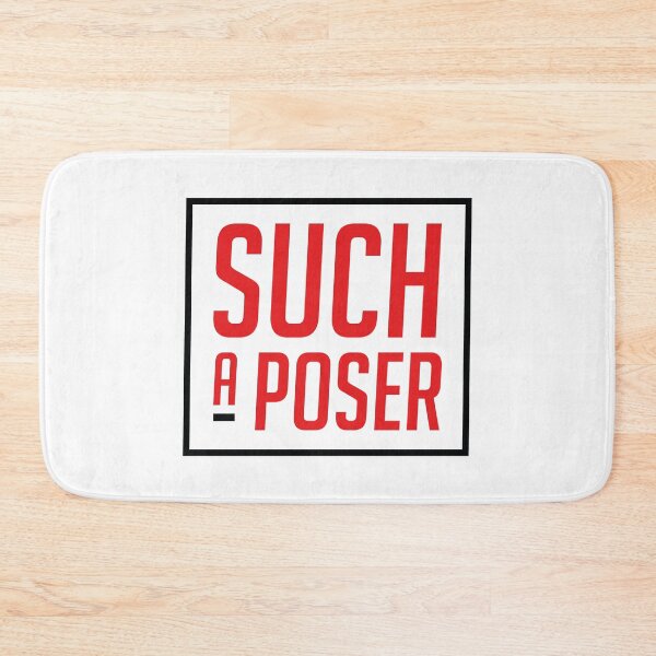 Item preview, Such a Poser (Black and Red) designed and sold by FilipeFerreira.