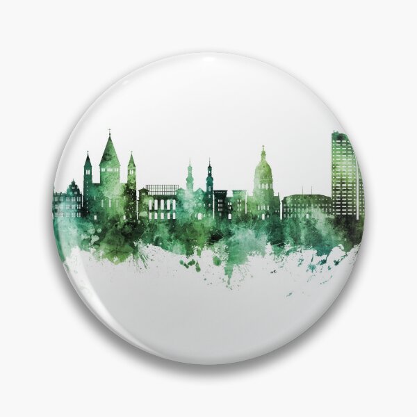 Item preview, Mainz Germany Skyline designed and sold by ArtPrints.