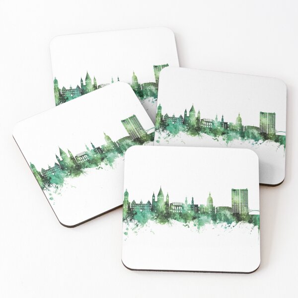 Item preview, Mainz Germany Skyline designed and sold by ArtPrints.