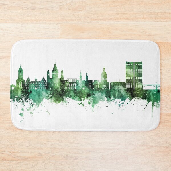 Item preview, Mainz Germany Skyline designed and sold by ArtPrints.