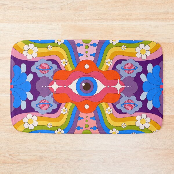 Item preview, Retro Psychedelic Pattern designed and sold by rangwaali.