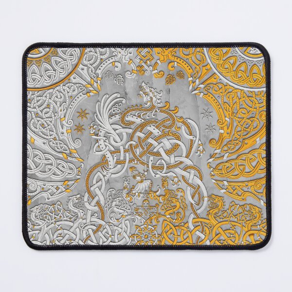 Item preview, Viking style Dragon - Stone and Gold designed and sold by Abysm Internal.