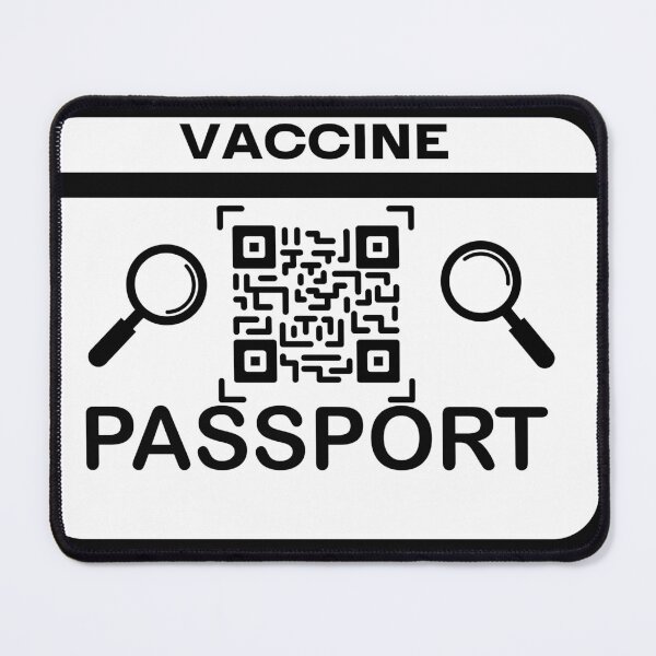 Item preview, Vaccine Passport Scan This Design designed and sold by LapuniStore.