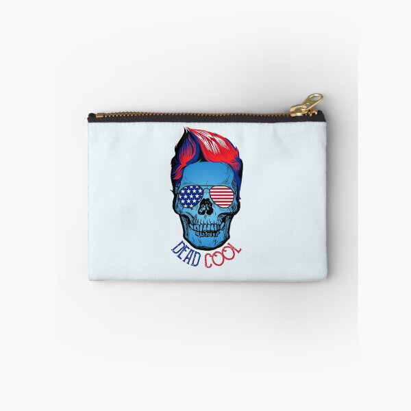 Item preview, 4th of July True Blue  Dead Cool American patriot Skull- Airsoft by Design  designed and sold by AirsoftBD.