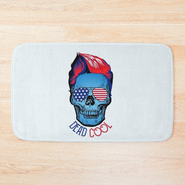 Item preview, 4th of July True Blue  Dead Cool American patriot Skull- Airsoft by Design  designed and sold by AirsoftBD.