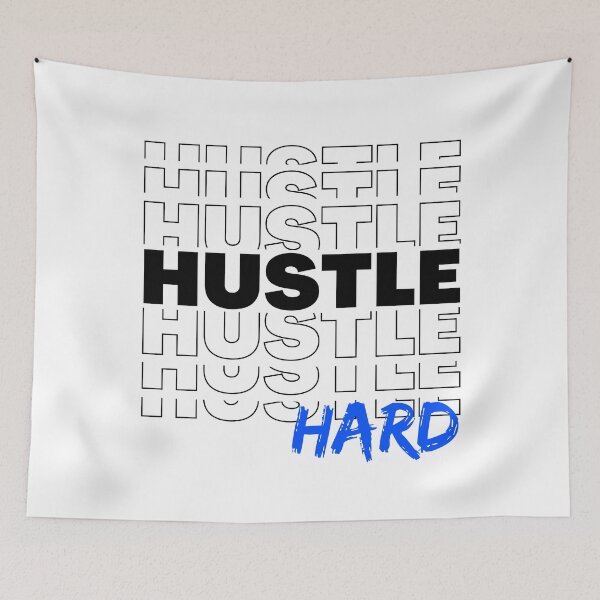 Item preview, motivational quotes life changing - Hustle hard designed and sold by Tremendo.