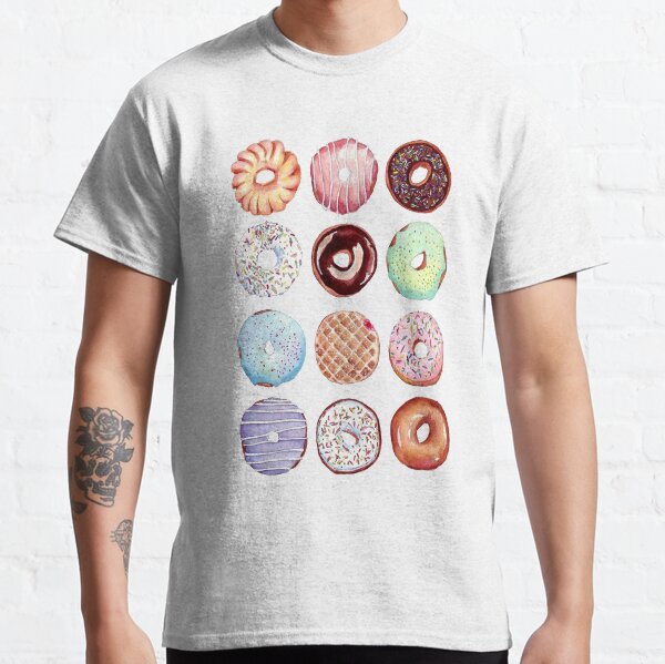 Nine Donuts Pop Art Classic T-Shirt