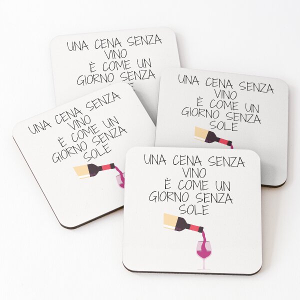 Item preview, Una cena senza vino è come un giorno senza sole designed and sold by omaeth303.